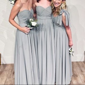 Jenny Yoo convertible dress in mineral size 2